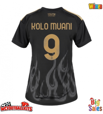 Juventus Randal Kolo Muani #9 Replica Third Stadium Shirt for Women 2026-27 Short Sleeve